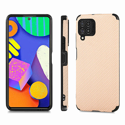 Coque Ultra Fine Silicone Souple Housse Etui avec Aimante Magnetique S03D pour Samsung Galaxy F62 5G Or