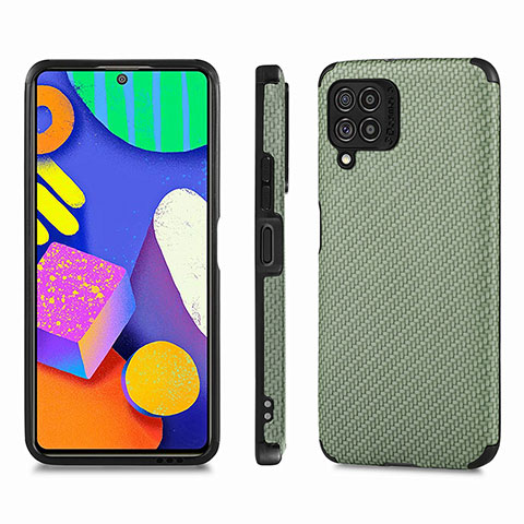 Coque Ultra Fine Silicone Souple Housse Etui avec Aimante Magnetique S03D pour Samsung Galaxy F62 5G Vert