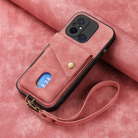 Coque Ultra Fine Silicone Souple Housse Etui avec Aimante Magnetique S03D pour Xiaomi Poco C55 Or Rose