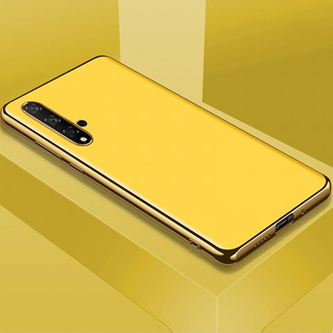 Coque Ultra Fine Silicone Souple Housse Etui C01 pour Huawei Nova 5 Jaune