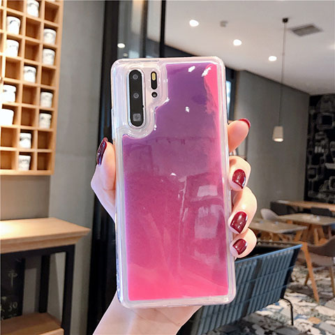 Coque Ultra Fine Silicone Souple Housse Etui C01 pour Huawei P30 Pro New Edition Rose Rouge