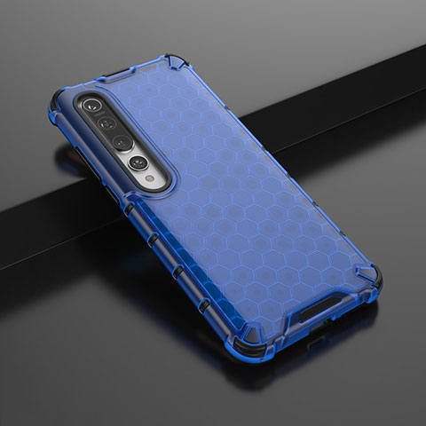 Coque Ultra Fine Silicone Souple Housse Etui C01 pour Xiaomi Mi 10 Bleu