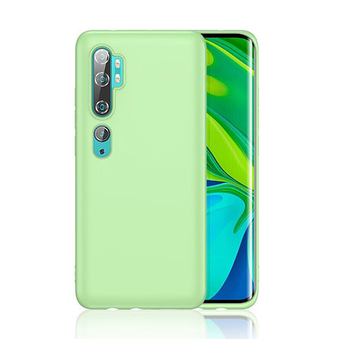 Coque Ultra Fine Silicone Souple Housse Etui C01 pour Xiaomi Mi Note 10 Pro Vert