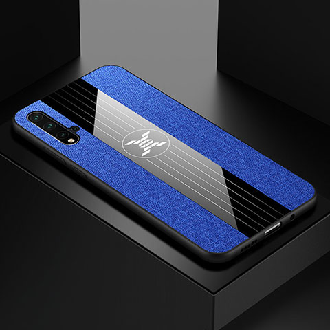 Coque Ultra Fine Silicone Souple Housse Etui C02 pour Huawei Nova 5 Pro Bleu