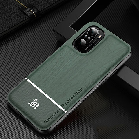 Coque Ultra Fine Silicone Souple Housse Etui JM1 pour Xiaomi Poco F3 5G Vert