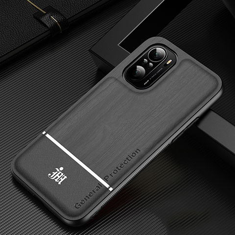 Coque Ultra Fine Silicone Souple Housse Etui JM1 pour Xiaomi Redmi K40 5G Noir