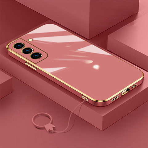 Coque Ultra Fine Silicone Souple Housse Etui M01 pour Samsung Galaxy S23 5G Rouge