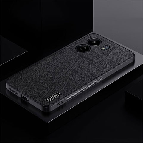 Coque Ultra Fine Silicone Souple Housse Etui PB1 pour Xiaomi Redmi 13C Noir