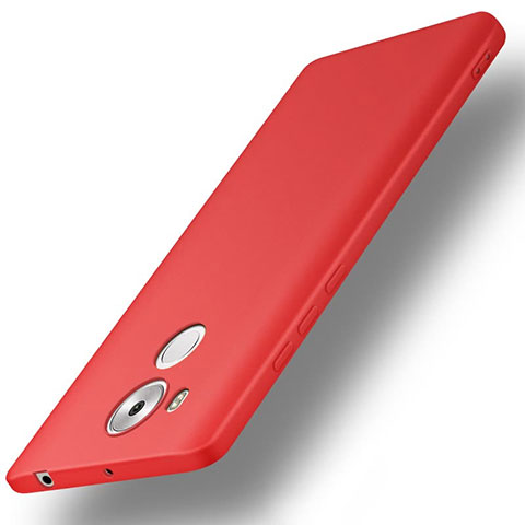 Coque Ultra Fine Silicone Souple Housse Etui S01 pour Huawei Mate 8 Rouge