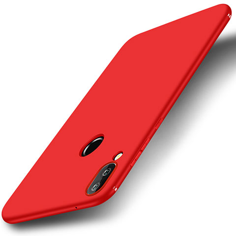 Coque Ultra Fine Silicone Souple Housse Etui S01 pour Huawei P20 Lite Rouge