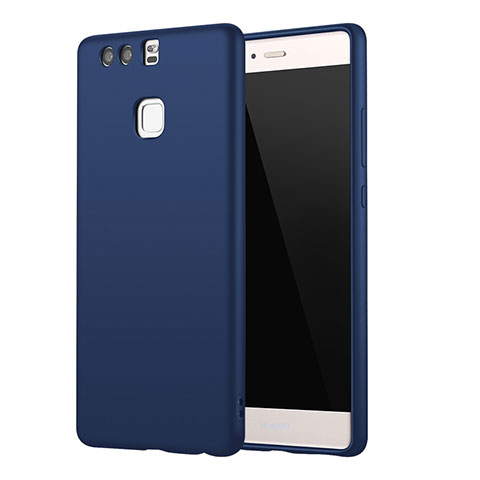 Coque Ultra Fine Silicone Souple Housse Etui S01 pour Huawei P9 Bleu