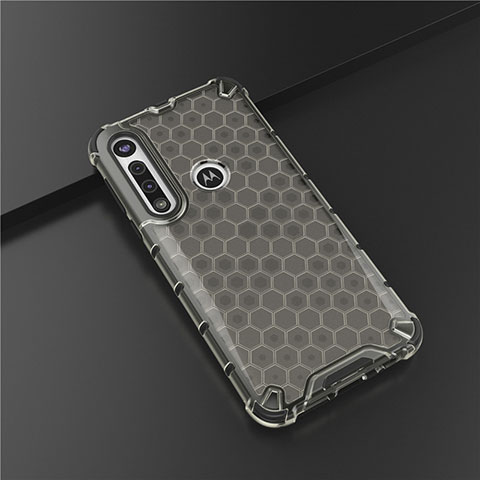 Coque Ultra Fine Silicone Souple Housse Etui S01 pour Motorola Moto G8 Play Noir