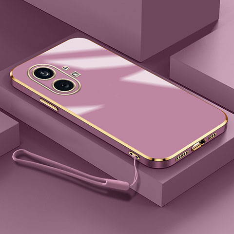 Coque Ultra Fine Silicone Souple Housse Etui S01 pour Nothing Phone 1 Violet