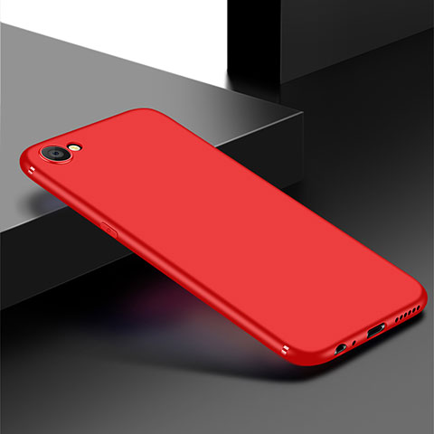 Coque Ultra Fine Silicone Souple Housse Etui S01 pour Oppo A3 Rouge