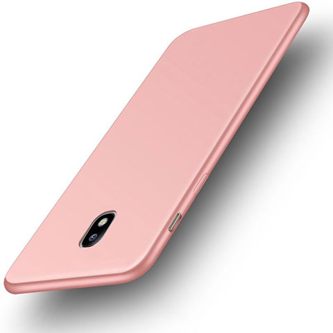 Coque Ultra Fine Silicone Souple Housse Etui S01 pour Samsung Galaxy J3 (2017) J330F DS Rose