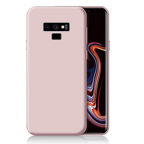 Coque Ultra Fine Silicone Souple Housse Etui S01 pour Samsung Galaxy Note 9 Or Rose