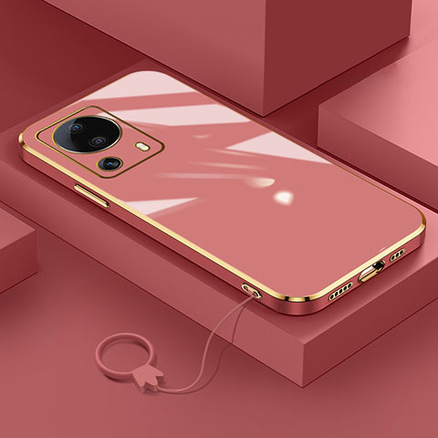 Coque Ultra Fine Silicone Souple Housse Etui S01 pour Xiaomi Mi 12 Lite NE 5G Rouge