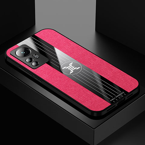 Coque Ultra Fine Silicone Souple Housse Etui S01 pour Xiaomi Mi 12 Pro 5G Rouge