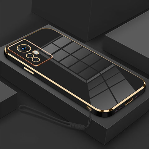 Coque Ultra Fine Silicone Souple Housse Etui S01 pour Xiaomi Mi 12T 5G Noir