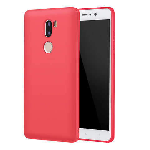 Coque Ultra Fine Silicone Souple Housse Etui S01 pour Xiaomi Mi 5S Plus Rouge