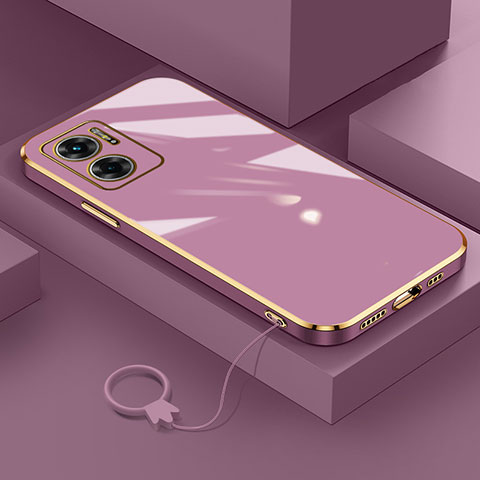 Coque Ultra Fine Silicone Souple Housse Etui S01 pour Xiaomi Redmi 11 Prime 5G Violet