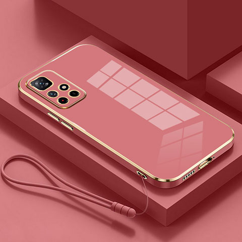 Coque Ultra Fine Silicone Souple Housse Etui S01 pour Xiaomi Redmi Note 11 5G Rouge