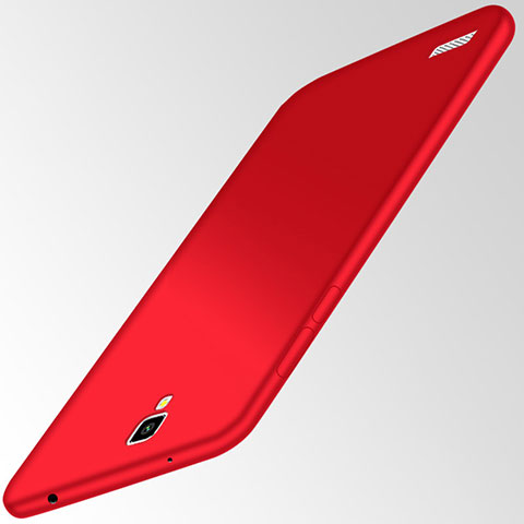 Coque Ultra Fine Silicone Souple Housse Etui S01 pour Xiaomi Redmi Note 4G Rouge