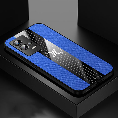 Coque Ultra Fine Silicone Souple Housse Etui S02 pour Vivo iQOO 8 Pro 5G Bleu