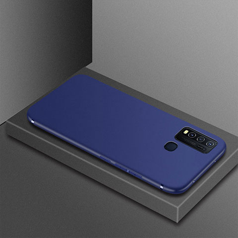 Coque Ultra Fine Silicone Souple Housse Etui S02 pour Vivo Y50 Bleu