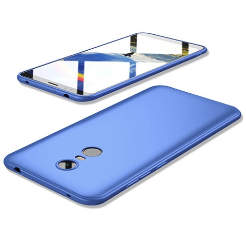 Coque Ultra Fine Silicone Souple Housse Etui S02 pour Xiaomi Redmi 5 Plus Bleu