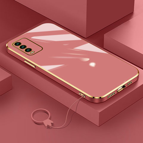 Coque Ultra Fine Silicone Souple Housse Etui S02 pour Xiaomi Redmi 9 Power Rouge