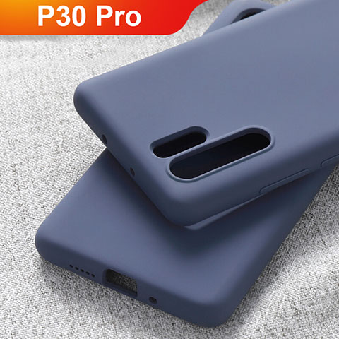 Coque Ultra Fine Silicone Souple Housse Etui S03 pour Huawei P30 Pro New Edition Bleu