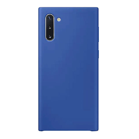 Coque Ultra Fine Silicone Souple Housse Etui S03 pour Samsung Galaxy Note 10 5G Bleu