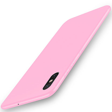 Coque Ultra Fine Silicone Souple Housse Etui S03 pour Xiaomi Mi 8 Explorer Rose