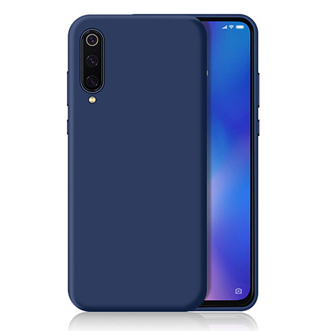 Coque Ultra Fine Silicone Souple Housse Etui S04 pour Xiaomi Mi 9 Bleu