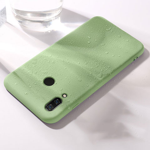 Coque Ultra Fine Silicone Souple Housse Etui S05 pour Huawei Honor V10 Lite Vert