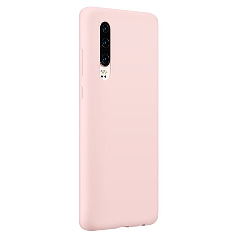 Coque Ultra Fine Silicone Souple Housse Etui S05 pour Huawei P30 Rose