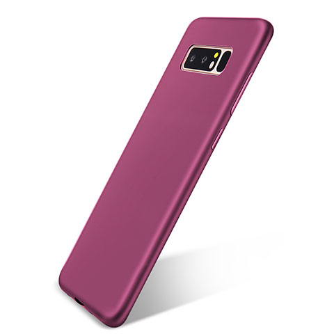 Coque Ultra Fine Silicone Souple Housse Etui S05 pour Samsung Galaxy Note 8 Duos N950F Violet