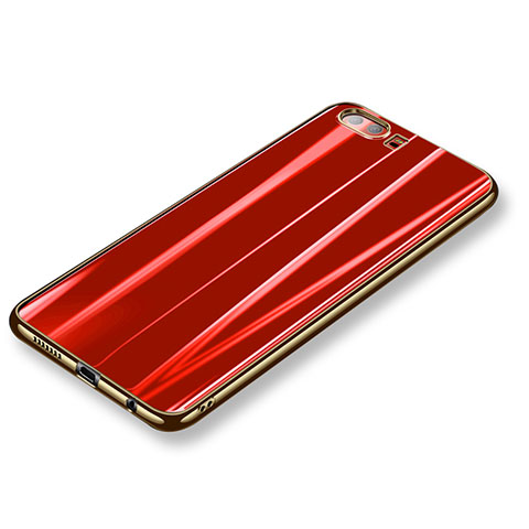 Coque Ultra Fine Silicone Souple Housse Etui S11 pour Huawei Honor 9 Premium Rouge