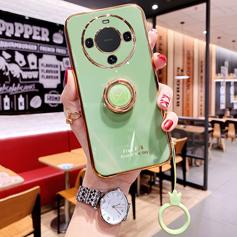 Coque Ultra Fine Silicone Souple Housse Etui TS2 pour Huawei Mate 60 Pro+ Plus Vert