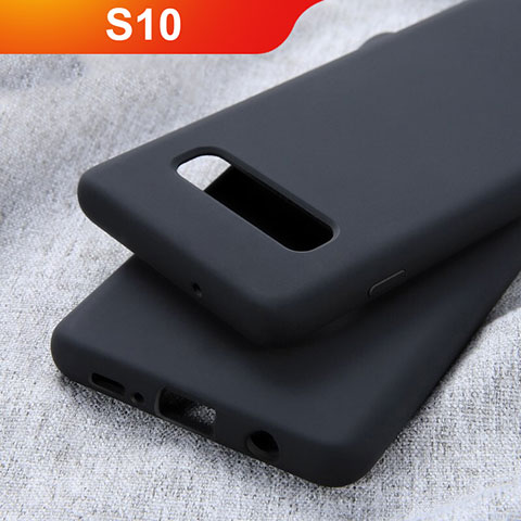 Coque Ultra Fine Silicone Souple Housse Etui U01 pour Samsung Galaxy S10 5G Noir