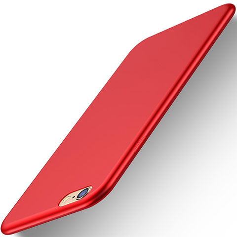 Coque Ultra Fine Silicone Souple Housse Etui U06 pour Apple iPhone 6 Plus Rouge