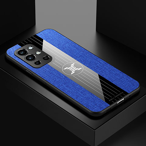 Coque Ultra Fine Silicone Souple Housse Etui X01L pour OnePlus 9R 5G Bleu