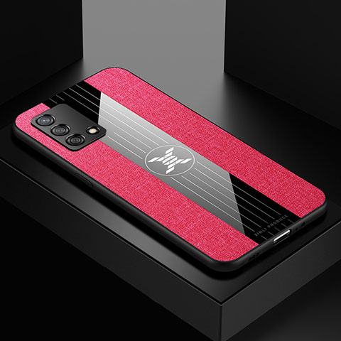 Coque Ultra Fine Silicone Souple Housse Etui X01L pour Oppo Reno6 Lite Rouge