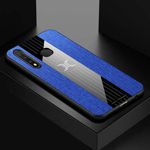 Coque Ultra Fine Silicone Souple Housse Etui X01L pour Vivo iQOO U3 4G Bleu