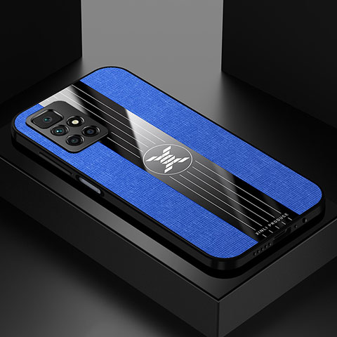 Coque Ultra Fine Silicone Souple Housse Etui X01L pour Xiaomi Redmi Note 11 4G (2021) Bleu