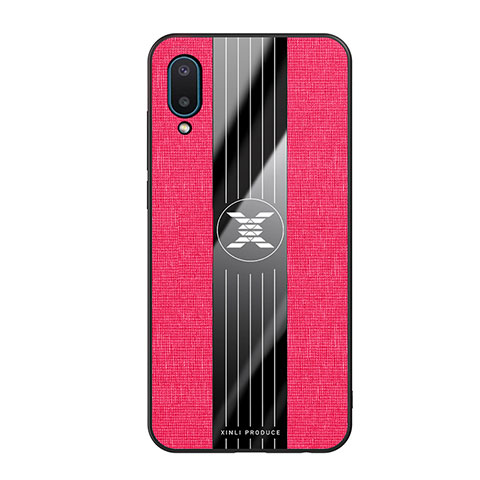 Coque Ultra Fine Silicone Souple Housse Etui X02L pour Samsung Galaxy A02 Rouge