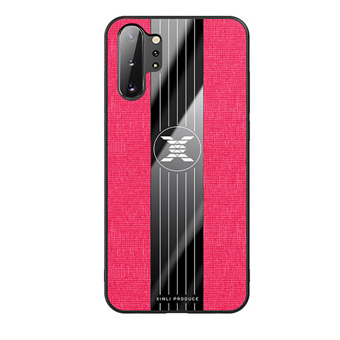 Coque Ultra Fine Silicone Souple Housse Etui X02L pour Samsung Galaxy Note 10 Plus 5G Rouge