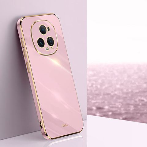 Coque Ultra Fine Silicone Souple Housse Etui XL1 pour Huawei Honor Magic5 Ultimate 5G Violet Clair