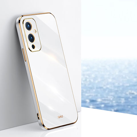 Coque Ultra Fine Silicone Souple Housse Etui XL1 pour OnePlus 9 5G Blanc